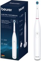 Beurer TB 30 Elektrische tandenborstel - 2 Reinigingsprogramma's: Clean & Sensitive - Batterijduur tot 20 dagen - 3 Jaar garantie - Wit