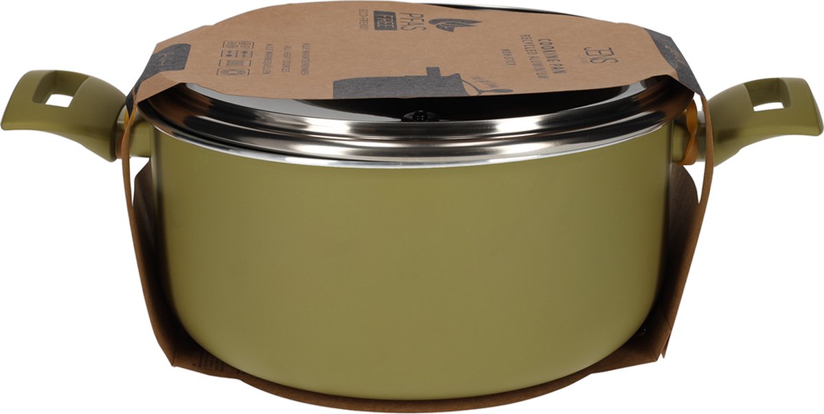 JENS Living Kookpan Gerecycled Aluminium 24CM