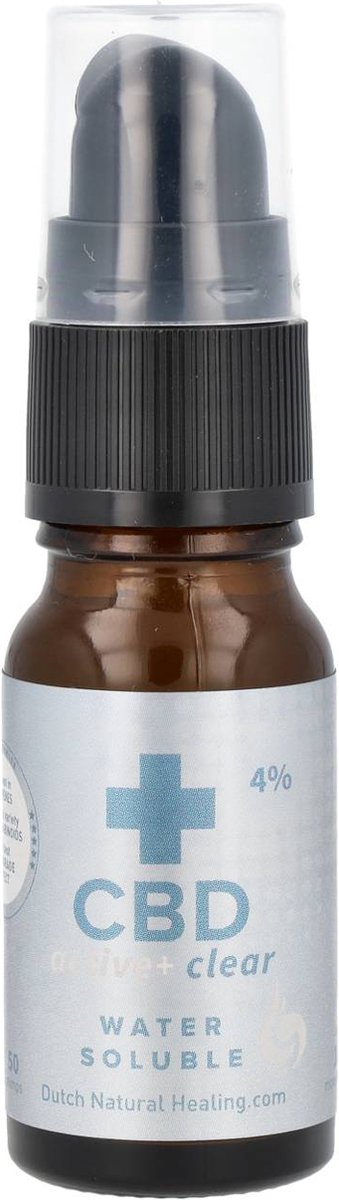 Goedkoopste CBD 4 active clear 10ML - 400MG CBD - water oplosbare CBD - CBD water oplosbaar