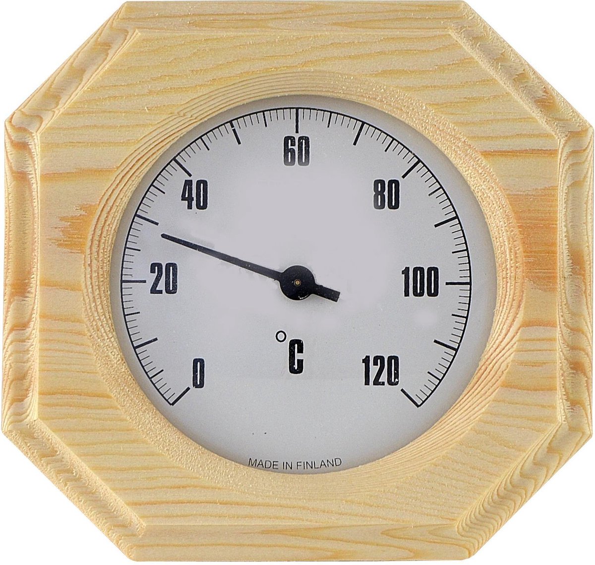 Saunia - sauna thermometer - pijnboomhout - saunia