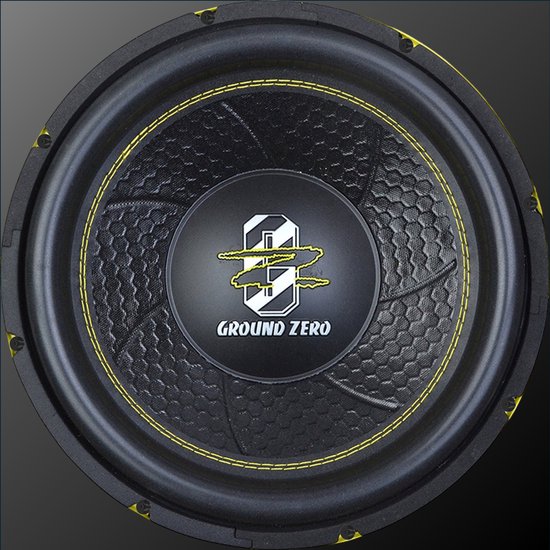 GroundZero GZIB 12SPL - Enceinte de subwoofer bass-reflex SPL 30cm / 12" - 1000 Watt RMS SPL - Impédance 2x2 Ohm