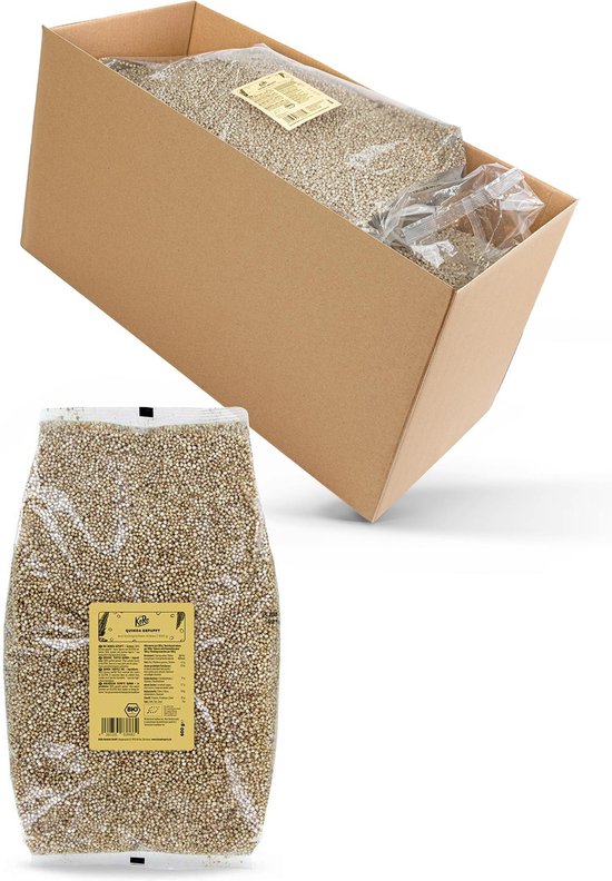 KoRo | Bio gepofte quinoa 6 x 600 g