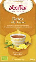 6x Yogi tea Detox Lemon Biologisch 17 stuks