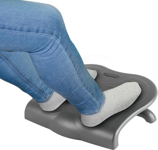 Verstelbare Ergonomische Voetensteun Kensington SoleSaver - Houding Verbeteren en Orthopedische Verlichting - Grijs 56152 Foot rest