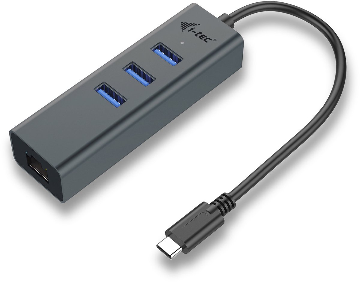 i-tec Netwerkadapter 10 / 100 / 1000 MBit/s USB-C