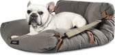 HiPet® Hondenmand / Hondenkussen Opvouwbaar en Geschikt voor Reizen – Kattenmand / Hondenbed (90x70 cm) - Antraciet