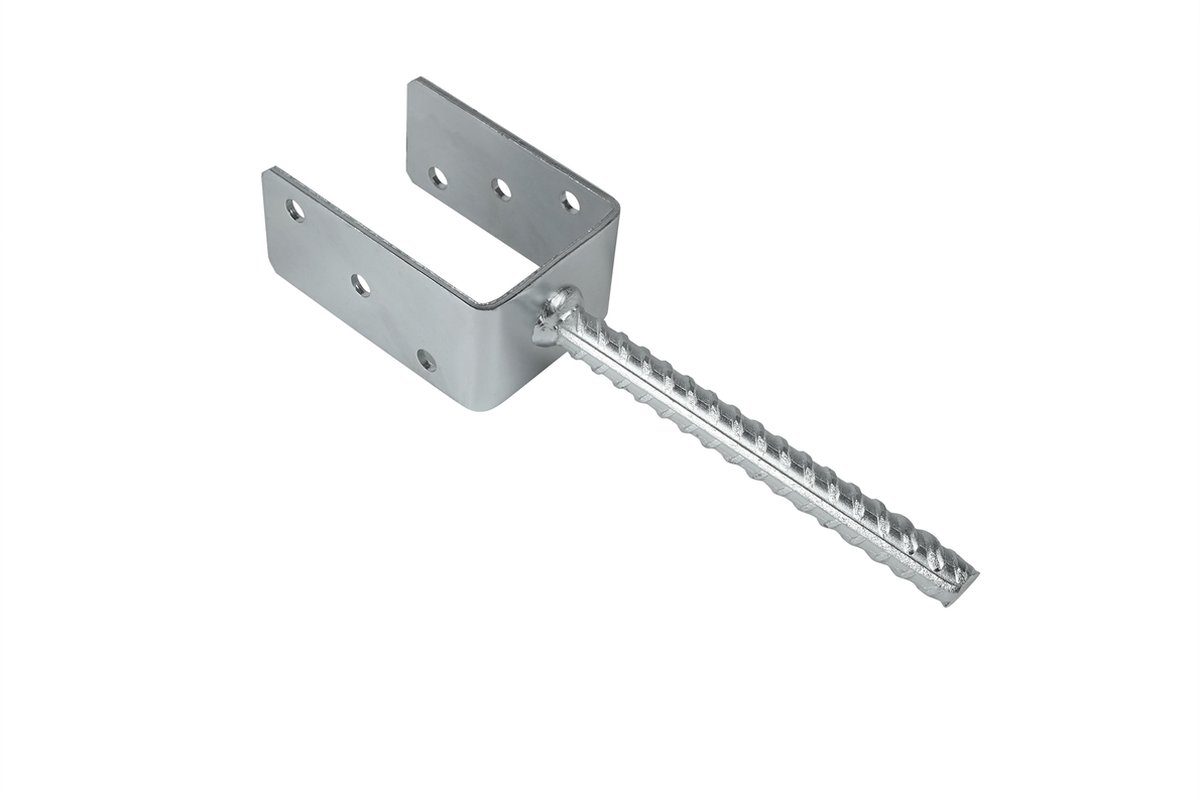 Wovar Instortanker voor 8 x 8 cm Palen U|anker | Per Stuk