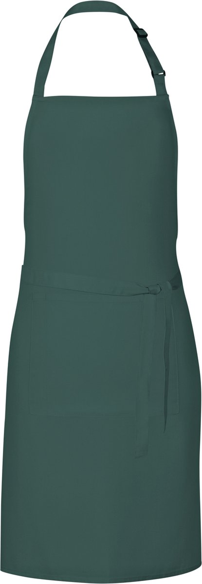 Grillschort met zak - Bottle Green - 85 x 72 cm - Link Kitchen Wear