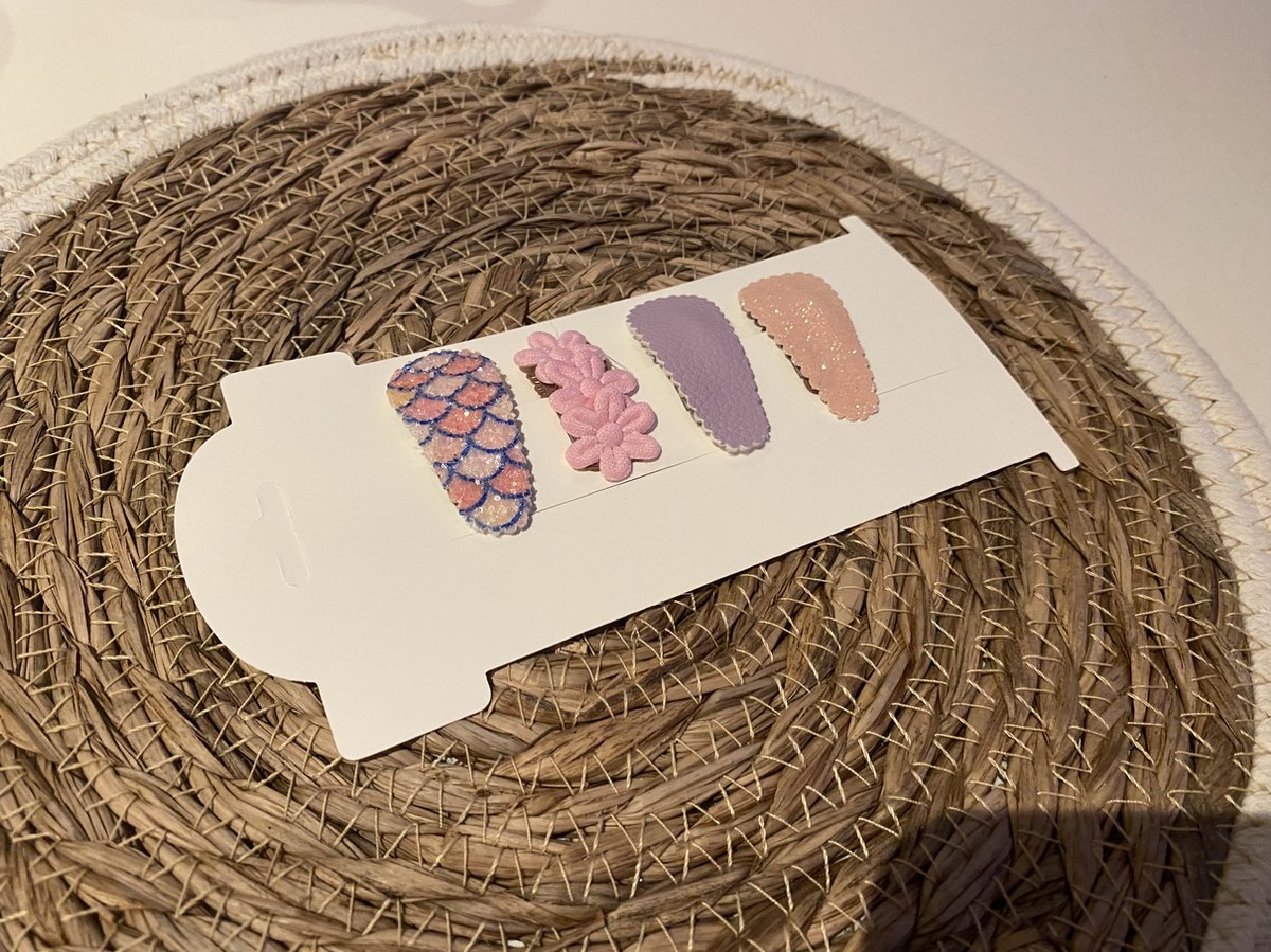 Jouwknipjes antislip haarspeldjes Sophie - Kinderhaaraccessoires - Babyhaarclipjes - Haarspeldjes kinderen - Baby haarspeldjes - Haaraccessoires meisjes - Glitter knipjes - kinderknipjes -