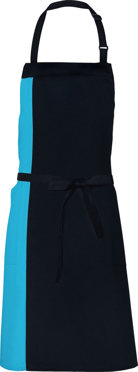 Duo schort - Turquoise - 85 x 72 cm - Link Kitchen Wear