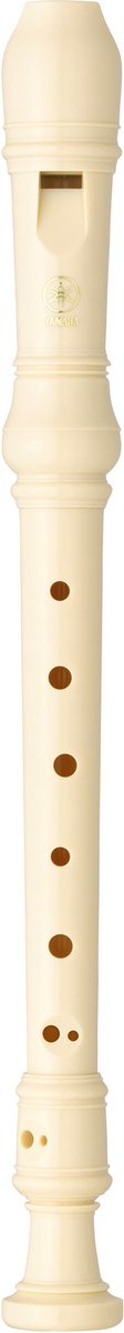 Yamaha YRS-24 B Sopranblockfluit in C Barock, dubbel, wit - Sopraan blokfluit (Barok)