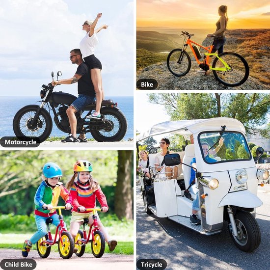 Universeel motor-stuur-remslot, anti-diefstal greepslot, remhendelslot met twee sleutels voor fiets, scooter, motorfiets, ATV met stuurdiameter 1,5 inch