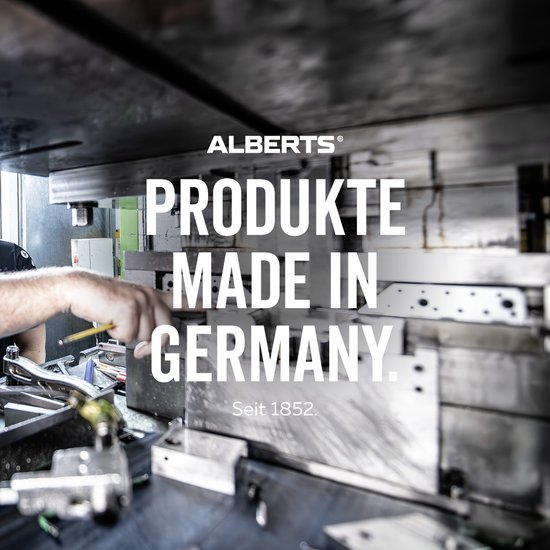 Alberts 50 x tôle perforée sendzimir galvanisée 155 x 40 mm