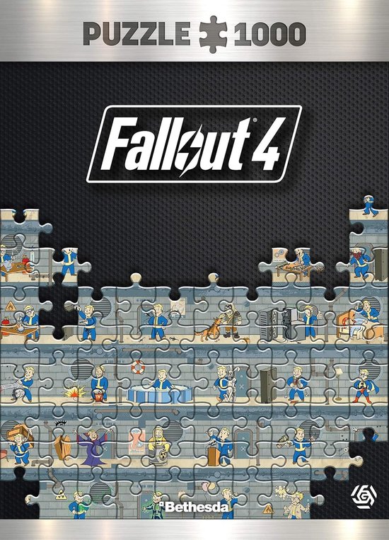 Foto: Good loot fallout 4 perk poster puzzel puzzel 1000 stukjes fallout puzzel