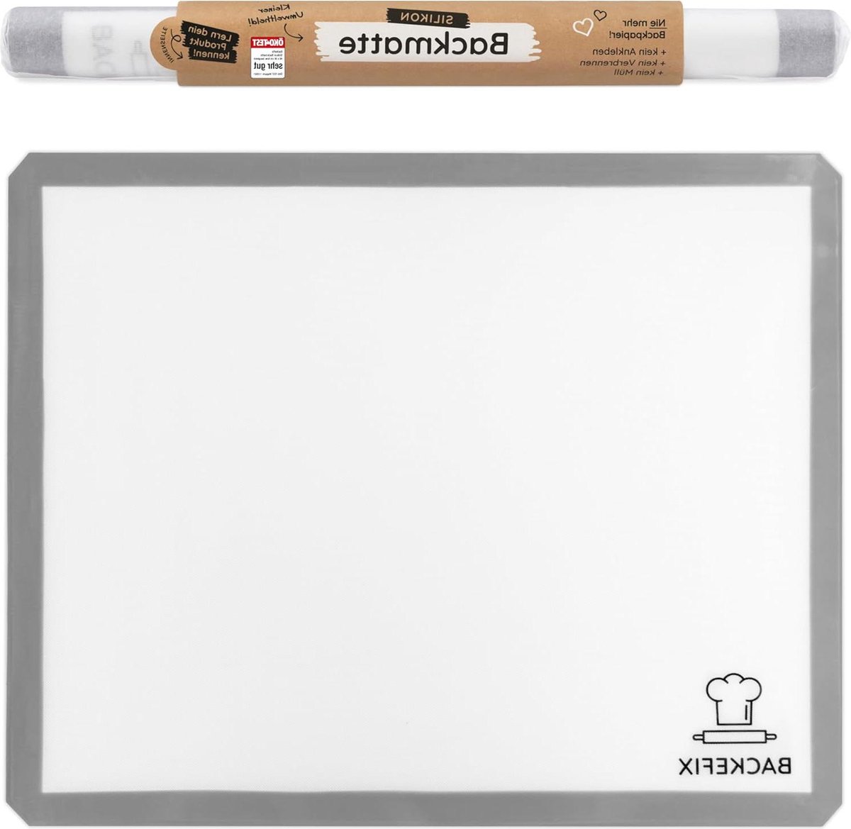 Siliconen bakmat herbruikbaar zonder bakpapier en vet bakken - bakfolie (40x30cm)
