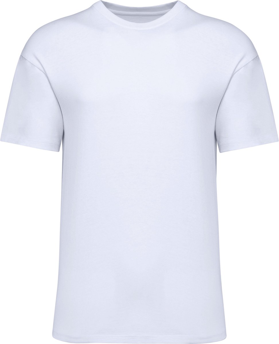 Native Spirit Ecologisch uniseks T-shirt met afhangende mouwen NS330 - White - XXS