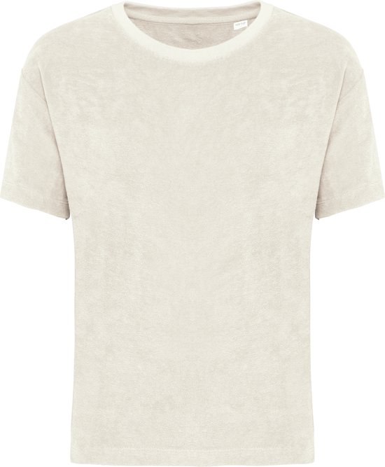 T-shirt fille Native Spirit Eco Terry NS319 - Ivoire - 10/12 ans