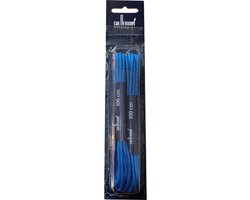Originele Van Bommel veters (kobalt)Blauw 100cm - Rond - 2 paar