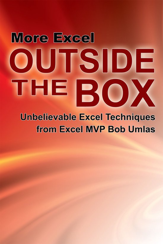 More Excel Outside the Box - cover