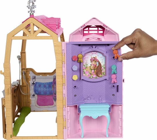 Barbie Mysteries - The Great Horse Chase - Paard Droomstal Speelset van Barbie — afbeelding 3