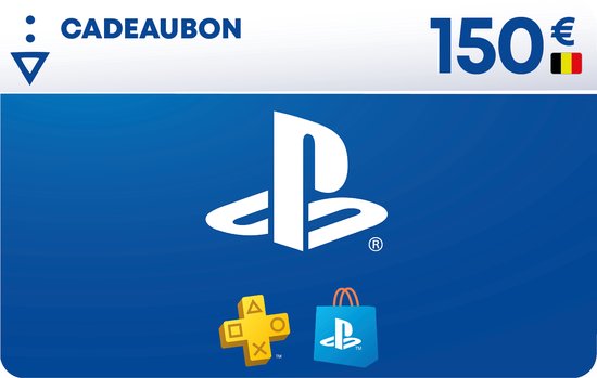 150 euro PlayStation Store tegoed - PSN Playstation Network Kaart (BE)