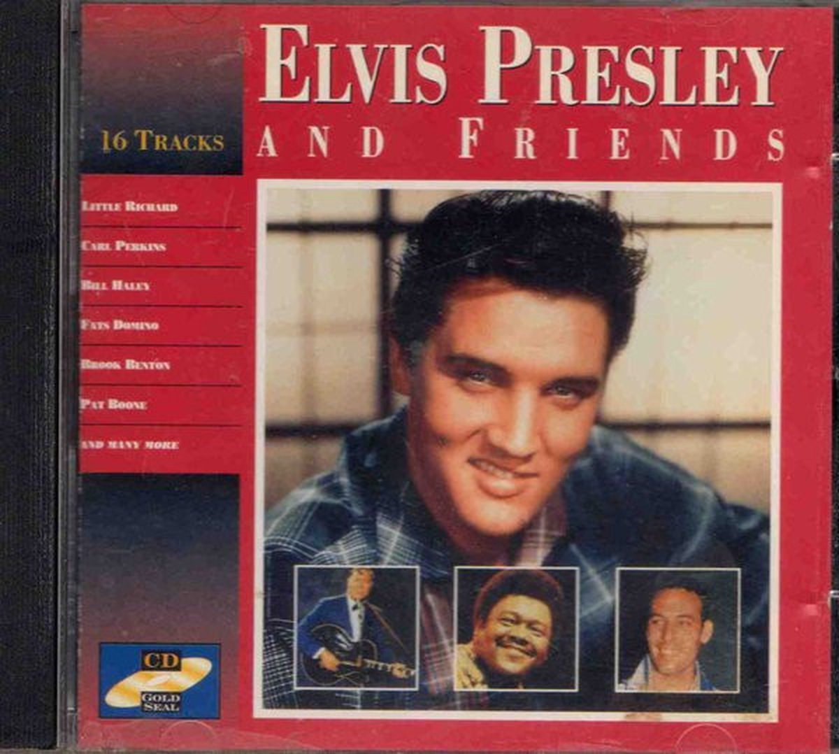 Elvis Presley And Friends (Carl Perkins,Little Richard,Pat Boone) 16 Track Cd 1995