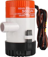 SeaFlo Bilgepomp 12V 500GPH - Bilgepomp Boot - Waterpomp - 30 Liter per minuut - Voor slang 19mm