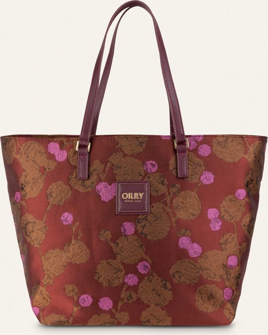 Oilily Sac shopper Sac à épaule Sia Shopper Decadent Chocolate Brun