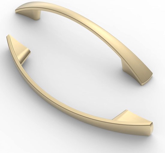 SZLXJMFL Meubelgreep Beige, 2 stuks; aluminiumlegering; geanodiseerde oppervlakte; afstand tussen gaten: 96-960 mm; keukengrepen; meubelgrepen; kastgrepen; afstand gaten 128 mm/5 inch