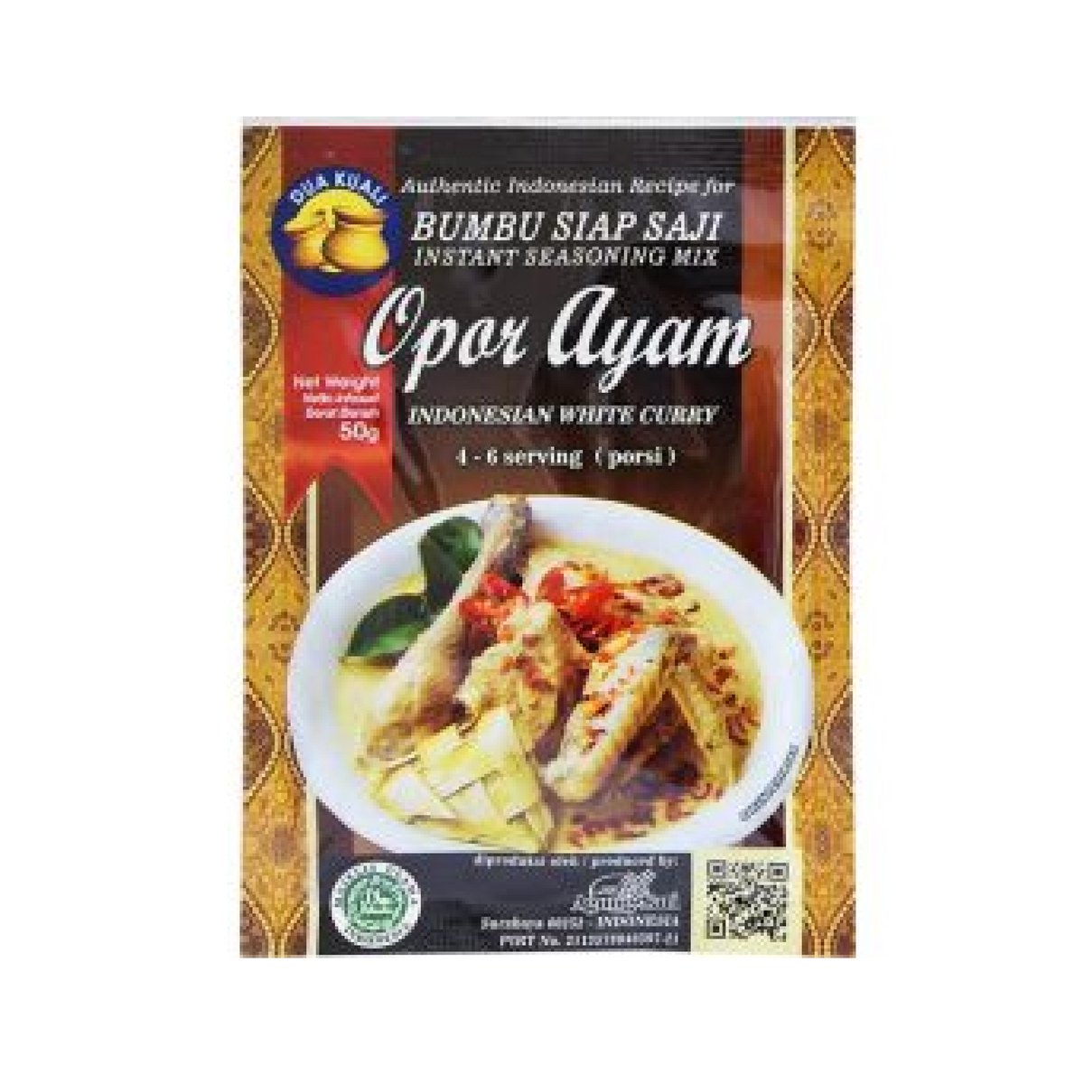 Goedkoopste Dua Kuali | Opor Ayam | 12x50gr