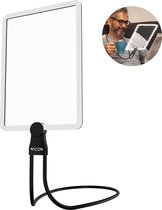 Vicon Vergrootglas Pro met LED Verlichting - Verbeterd model - 5x vergroting - USB C - Vergrootspiegel - Leesloep voor Volwassenen en Ouderen