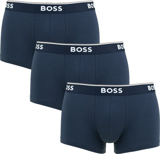 Hugo Boss BOSS power 3P boxer trunks blauw - XL