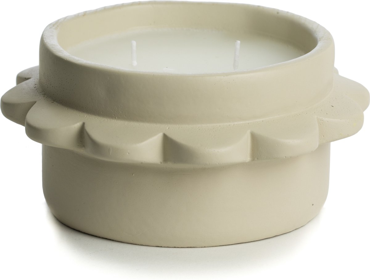 Rustik Lys Buitenkaars flower creme 17x8