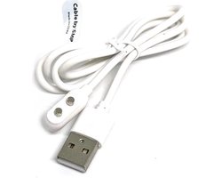 OneOne 0,8m magnetische oplader laadkabel. Universeel oplaadkabel snoer past op vibrator / dildo LOVENSE Max, Max2, Nora, Osci 2, Ferri, Edge 2, Lush 3, Diamo, Dolce, Hyphy, Gush, Hush 2, Calor, Tenera, Flexer, Gemini, Gravity, Ridge, Vulse, Lapis