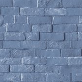 Dutch Wallcoverings - Pop- baksteen blauw - L905-01