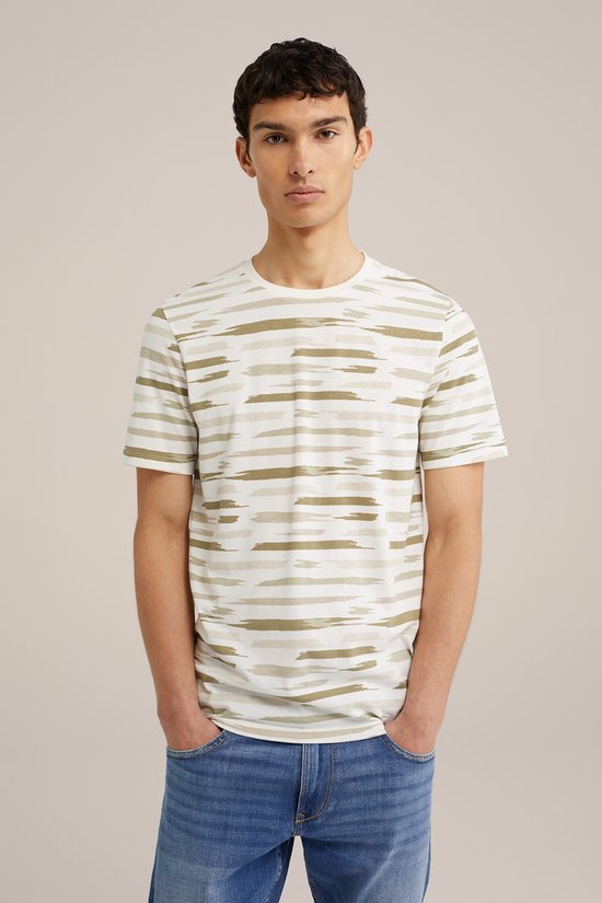 WE Fashion Heren T-shirt met dessin