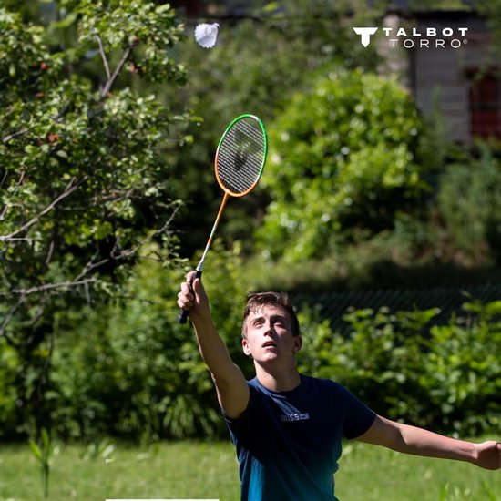 Badmintonset 4-Attacker Plus - Compleet beginnerspakket met Talbot ...