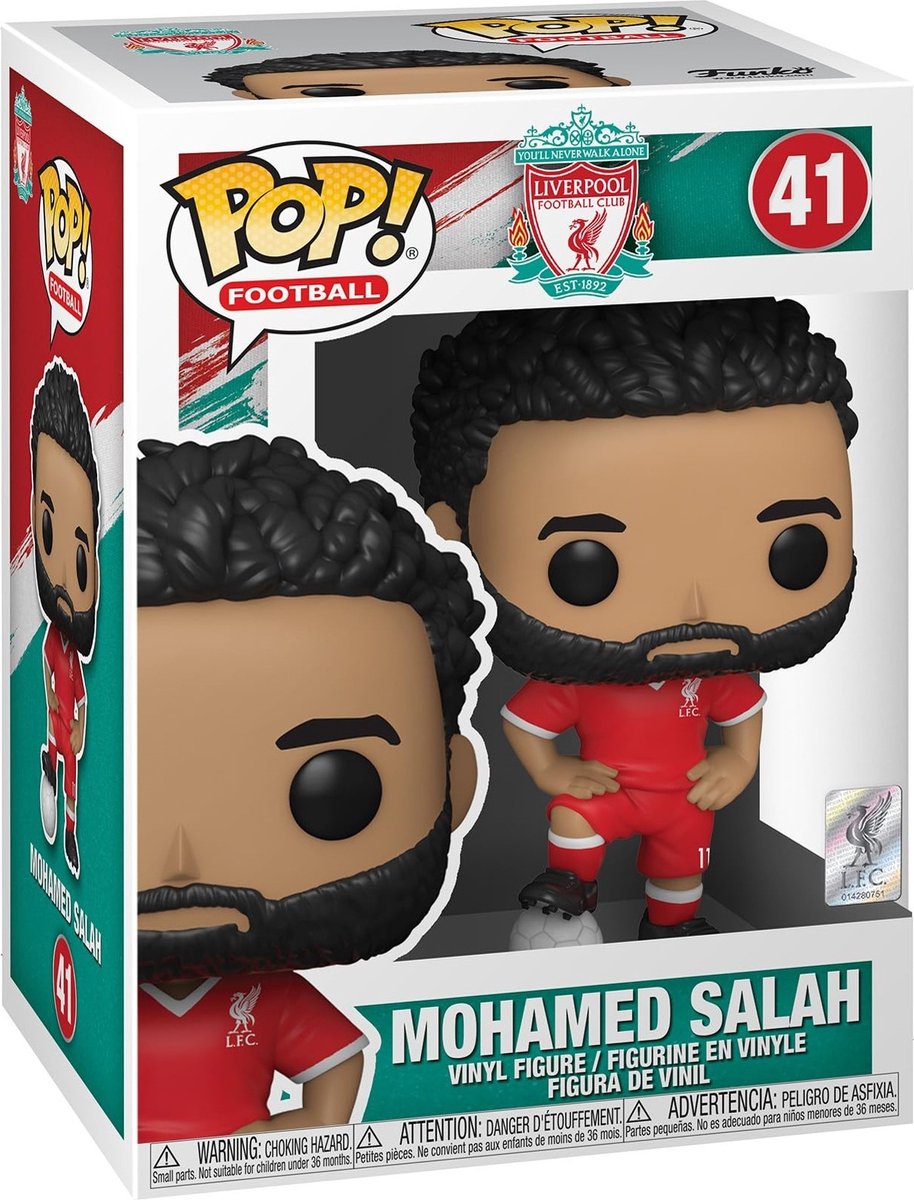 Soccer Mohamed Salah Funko Pop Funko Pop Mo Salah