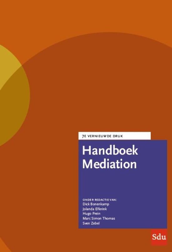 Handboek Mediation - cover
