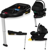 Lionelo Astrid i-Size Basis – ISOFIX Autostoelbasis – Veiligheid en Stabilisatiepoot – Voor Kinderen tot 105 cm – Eenvoudige Montage met Kleurindicator – Geschikt voor Astrid i-Size Autostoel