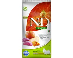 Voer Farmina Adult Mini Volwassen Appel Pompoen Wild zwijn 7 kg