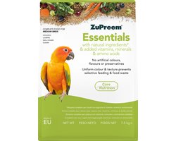 ZuPreem Essentials Medium 7,5kg - Parkietenvoer - Zupreem Natural - Zupreem -