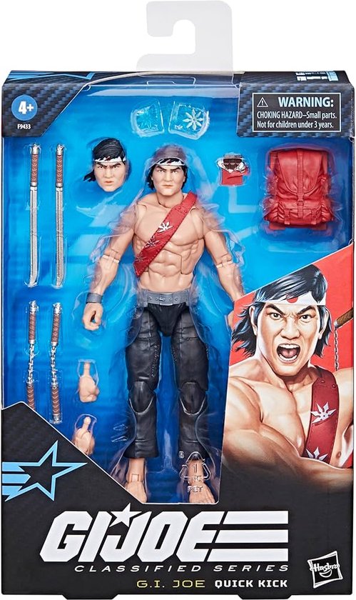 G.I. Joe - Classified Series Action Figure Quick Kick 15 cm