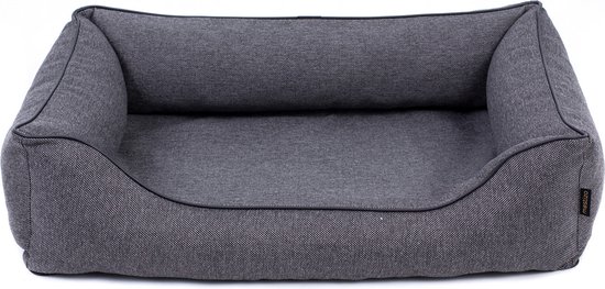 Mestizo – Hondenbed – Dierenmand – orthopedisch – 65x50cm – donkergrijs