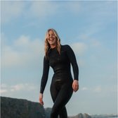 Roxy Dames Swell Series 4/3mm Rug Ritssluiting Wetsuit