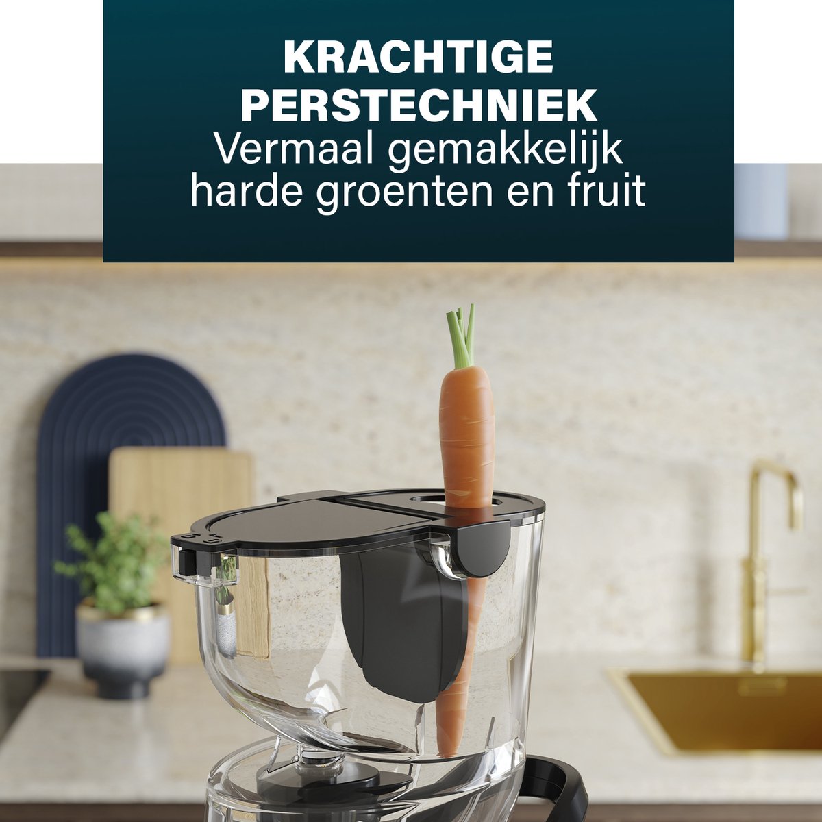 Princess Slowjuicer 202045 – Sapcentrifuge - Juicer - Extra grote vulopening – Hoge sapopbrengst thumbnail 3