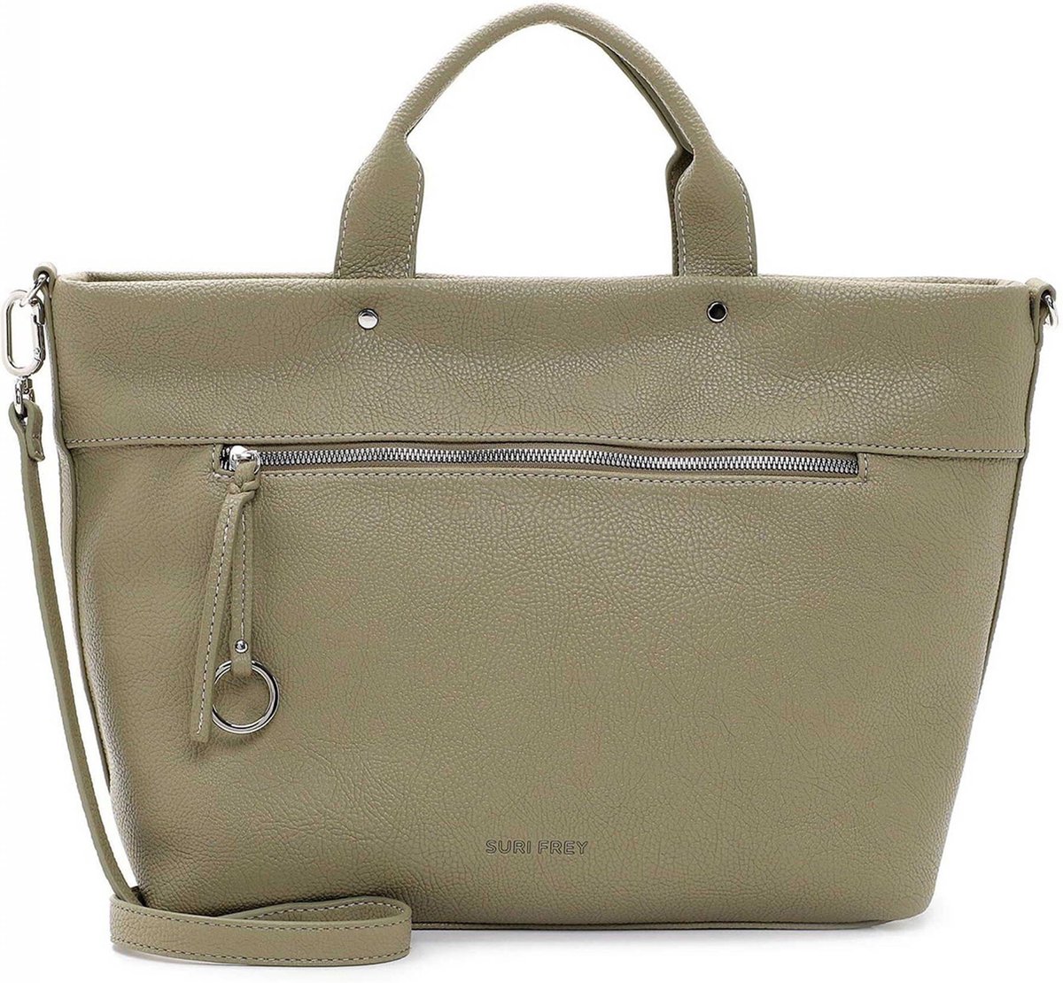 SURI FREY Schoudertas Debby Shopper Khaki Kaki