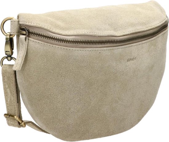 DSTRCT Medium Crossbodytas / Schoudertas Dames - Leer - Portland Road - Beige