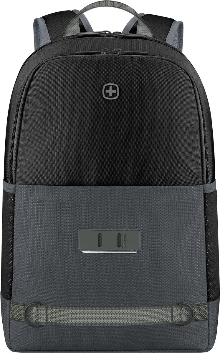 WENGER Laptop rugzak Rugzak met laptopvak Next 24 Tyon 15,6'' Laptop Backpack 23L Gravity Black Zwart