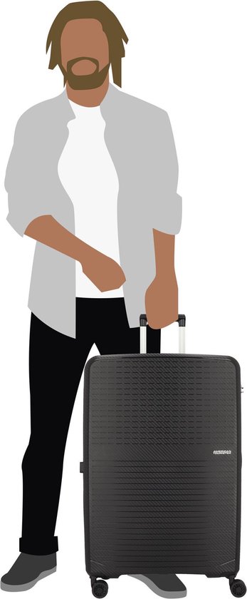 American Tourister Reiskoffer - Summer Hit SP 76/28 (4wielen) - TSA - Black - 4.6 kg